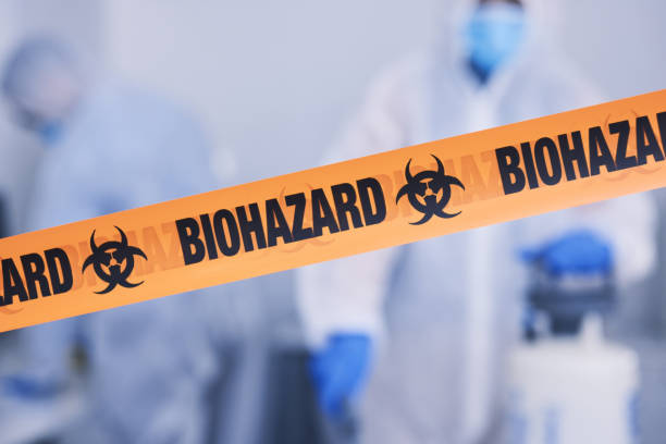 Professional Blood Cleanup technician working in West Lafayette, IN
